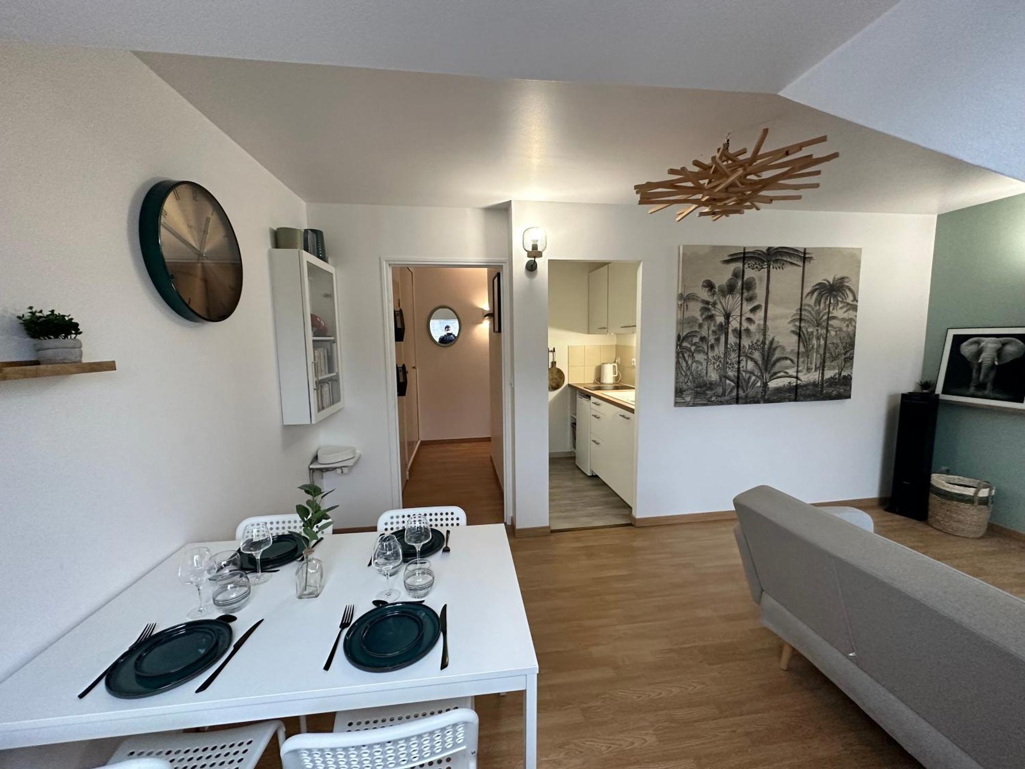 Apartment T3 Confort 4-6 Pers - Clim-parking-centre La Fleche
